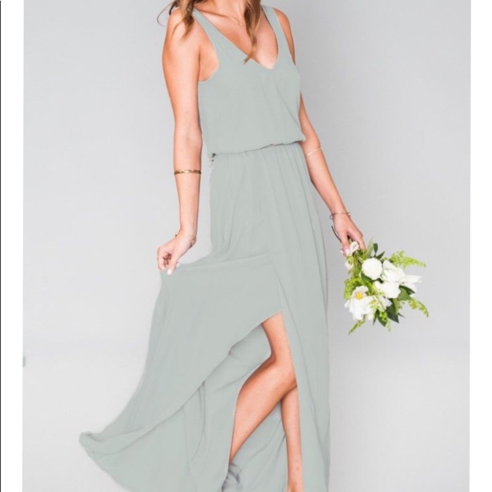 Show me your Mumu Kendall Maxi sage crisp